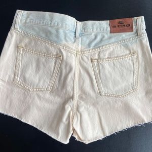ETRO Milano Margot Dip Dye Cutoff Jean Shorts sold by GORSUCH